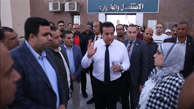 وزير الصحة يوجه بسرعة تشغيل مستشفى السويس العام بكامل طاقته