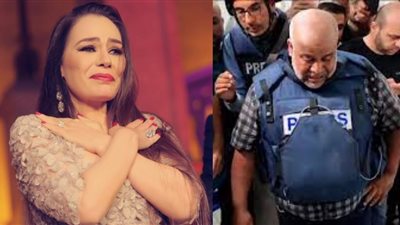 الصابر المحتسب.. رسالة مؤثرة من شريهان لـ وائل الدحدوح بعد استشهاد نجله