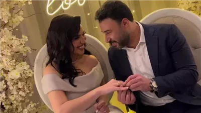 اداها مروحة.. تفاصيل تعارف مي فاروق على خطيبها محمد العمروسي