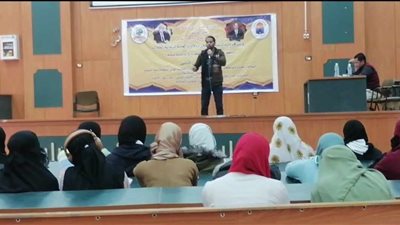 الأول في مسابقة الإنشاد الديني بالصعيد: نفسي أكون زي الشيخ النقشبندي.. والعفاسي مثلي الأعلي