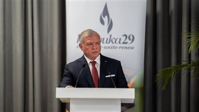 العاهل الأردني: أمامنا جيل كامل من الأيتام في غزة