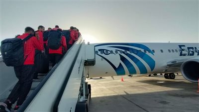 مصر للطيران تسيّر رحلة خاصة لنقل المنتخب الوطني إلى أبيدجان