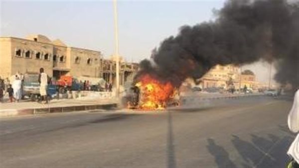 اشعال النيران في