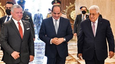 الأردن يعلن قمة ثلاثية بين السيسي وأبو مازن والملك عبد الله غدًا في العقبة 