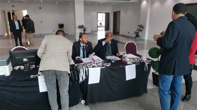 وسط حضور ضعيف.. استمرار عملية التسجيل في الجمعية العمومية العادية لـ اتحاد الكرة |صور