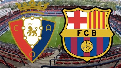 القنوات الناقلة لمشاهدة بث مباشر مباراة برشلونة وأوساسونا اليوم في كأس السوبر الإسباني 2024 والتشكيل.. تردد قناة مجانية