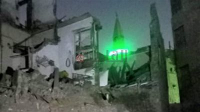 صادر له قرار إزالة.. تفاصيل انهيار عقار بالسيدة زينب | صور