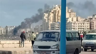 الحماية المدنية تسيطر على حريق محدود في أرض كوتة بالإسكندرية 