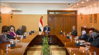 وزير الري يوجه بتقليل احتمالية حدوث الحوادث الطارئة الناتجة عن انسداد التغطيات