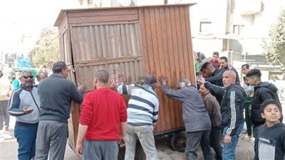 تحرير 218 محضرا خلال حملات مكثفة لرفع الإشغالات في المنيا