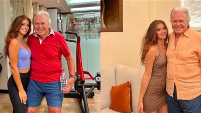 حقيقة زواج حسين فهمي من الموديل مريم علاء