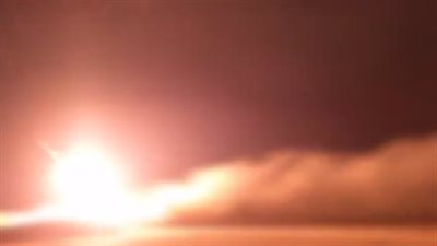 لحظة إطلاق صاروخ الأرقب على ميناء حيفا الإسرائيلي | فيديو