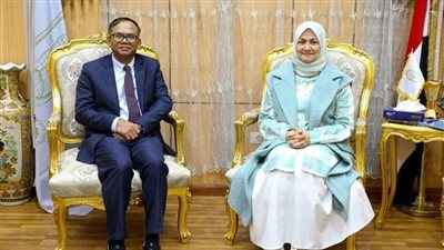مستشار شيخ الأزهر تستقبل سفير مملكة كمبوديا بمصر