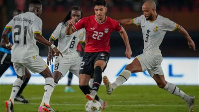 نتيجة مباراة مصر وغانا.. الفراعنة يتأخرون بهدف نظيف في الشوط الأول