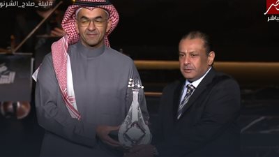 تكريم الموسيقار طارق عاكف بحفل ليلة صلاح الشرنوبي بالمملكة العربية السعودية