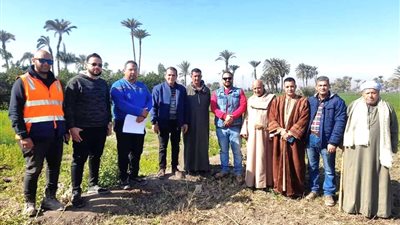 إنشاء محطات رفع صرف صحي بقريتي منشأة طنطاوي والسعيدية بالفيوم 