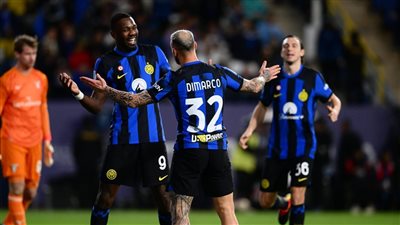 إنتر ميلان يقسو على لاتسيو بثلاثية ويحجز مقعدًا في نهائي كأس السوبر الإيطالي