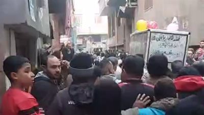 رفض جوازها فموتته.. تشييع جنازة أب لقي مصرعه على يد ابنته وخطيبها بالدقهلية | بث مباشر