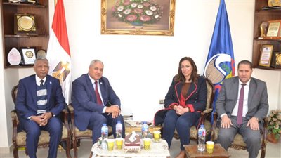 نائب محافظ البحيرة تستقبل وفد منظمة الأغذية والزراعة للأمم المتحدة