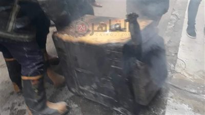 حريق محدود في مولد كهرباء بأحد فنادق بورسعيد| صور