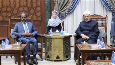 الإمام الأكبر يستقبل الرئيس الصومالي.. والأخير: نحن في حاجة لعلماء الأزهر ومنهجه الوسطي