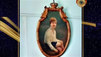 متاحف وزارة السياحة يعرض لوحة زيتية للملك فاروق في صباه 