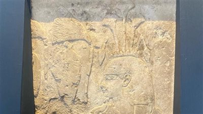 متحف آثار طنطا يعرض لوحة جدارية عليها إله النيل 
