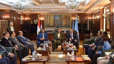 محافظ الإسكندرية يستقبل وزيرا التخطيط والتنمية المحلية على هامش زيارتهما لتفقد عدد من المشروعات التنموية