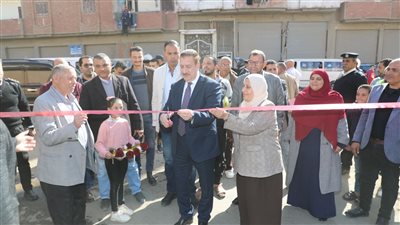 محافظ المنوفية يفتتح موقف أشمون ويشدد على الاهتمام بالمظهر الحضاري