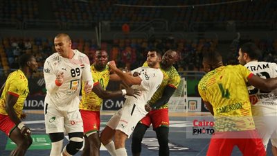 بالعلامة الكاملة.. منتخب اليد يفوز على الكاميرون ويطير لربع نهائي أمم إفريقيا