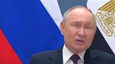 بوتين: مصر صديق كبير لروسيا وشريك استراتيجي لنا.. ومحطة الضبعة ستوفر العديد من الفرص للاقتصاد المصري 