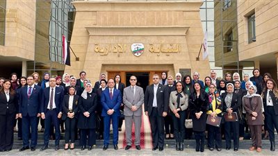 رئيس النيابة الإدارية يؤكد على أهمية تدريب المرأة لتحقيق رسالتها السامية في محراب العدالة |صور 