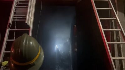 السيطرة على حريق نشب في محل أجهزة كهربائية بالإسكندرية