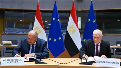 اتفاق مصري أوروبي على رفع العلاقات إلى مستوى الشراكة الاستراتيجية الشاملة