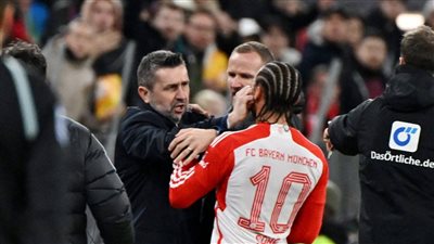 عقوبة قاسية تنتظر مدرب يونيون برلين بعد اعتدائه على ساني 