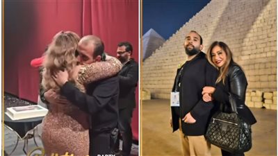 هكذا احتفلت ليلى علوي بعيد ميلاد ابنها بالتبني | فيديو