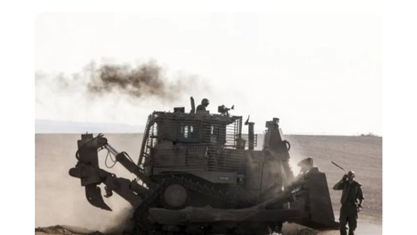 جرافة تابعة لجيش