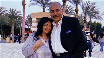 زوجة العامري فاروق ترثيه بكلمات مؤثرة: روحي مشيت معاه
