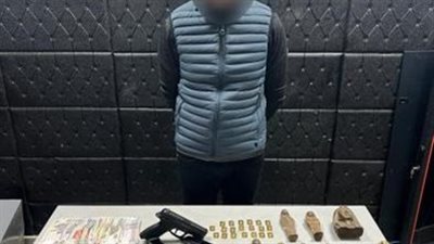 القبض على شاب قبل احتياله على آخرين.. وبيع 16 تمثالا مقلدا بالجيزة