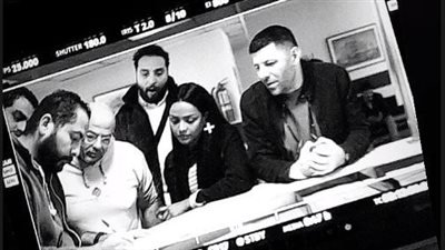 كواليس مسلسل صلة رحم بحضور أسماء أبو اليزيد وإياد نصار |صور