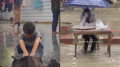 مع استمرار القصف والفقد والصقيع.. متى يهنأ صغار غزة؟