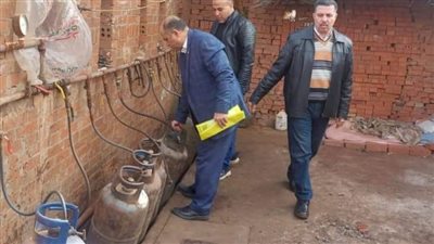 التحفظ على أسطوانات غاز مدعمة.. حملات مكبرة على مصانع الطوب بمراكز البحيرة|صور