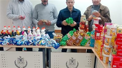 ضبط مواد غذائية منتهية الصلاحية ومخابز لبيعها دقيق مدعم بالبحيرة