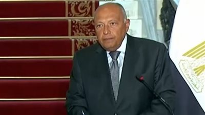 وزير الخارجية يستقبل نظيره الفرنسي اليوم في القاهرة