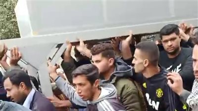 أهالي عروس البحيرة المتوفاة يوم صباحيتها يشيعون جثمانها إلى مثواه الأخير | صور