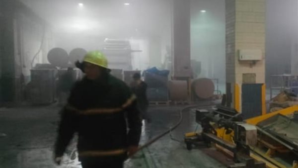 حريق بمصنع مالتي