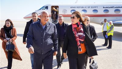 وزيرة التخطيط تصل إلى الوادي الجديد لافتتاح وتفقد عدد من المشروعات التنموية 