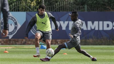 محمود صابر يعود إلى تدريبات بيراميدز بعد قطع إعارته مع زد