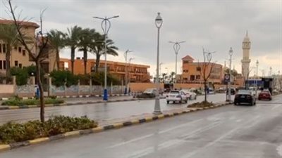 استمرار سقوط الأمطار في بورسعيد بالتزامن مع موجة التقلبات الجوية | بث مباشر