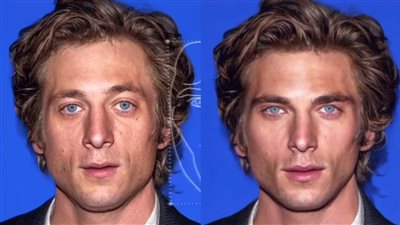 باستخدام النسبة الذهبية.. جيريمي ألين وايت يحصل على لقب الوجه المثالي